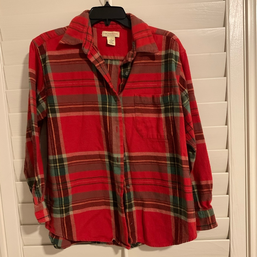 LIMITES CHINOS plaid longsleeve